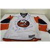 Image 1 : TEAM SIGNED NY ISLANDER JERSEY INCLUDING JOHN TAVARES, SIZE L