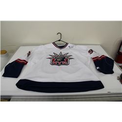 NY RANGERS LIBERTY JERSEY SIGNED BY WAYNE GRETZKY SIZE XL