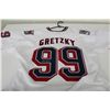 Image 2 : NY RANGERS LIBERTY JERSEY SIGNED BY WAYNE GRETZKY SIZE XL