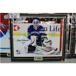 16 X 20 COREY SCHNEIDER SIGNED PHOTO- MATTED WITH COA #46/50