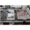 Image 3 : LOT OF 6- 16 X 20 PHOTOS- MATTED INCLUDING SIDNEY CROSBY, BOBBY ORR, GORDIE HOWE, MICKEY MANTLE,
