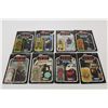 Image 1 : LOT OF 8 1983 STAR WARS RETURN OF THE JEDI FIGURES