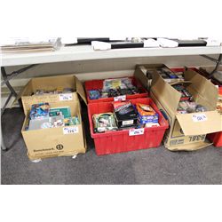 6 BOX LOTS OF ASSORTED COLLECTIBLES