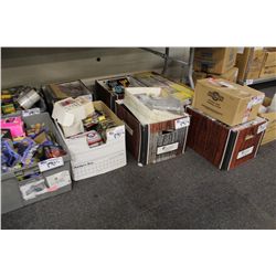 10 BOX LOTS OF ASSORTED COLLECTIBLES