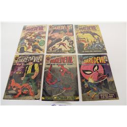 DAREDEVIL #11, #12, #14, #15, #16, #17 IN LOWER GRADE