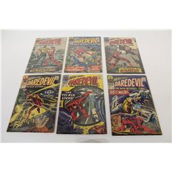 DAREDEVIL #18, #19, #20, #21, #22, #23 IN LOWER GRADE