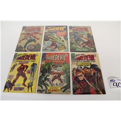 DAREDEVIL #24, #25, #26, #27, #28, #29 SOLID COPIES IN LOWER GRADE