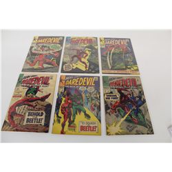 DAREDEVIL #30, #31, #32, #33, #34, #35 SOLID COPIES IN LOWER GRADE
