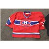 Image 1 : LOT OF 3 HOCKEY JERSEYS- CANUCKS, CANADIENS AND PENGUINS
