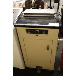 PELTON MODEL 51 ENAMELED CABINET TYPE ELECTRICAL DENTAL STERALIZER