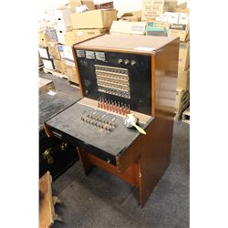 NORTHERN ELECTRIC TELEPHONE SWITCH BOARD