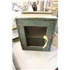 Image 1 : GREEN WOODEN MEDICINE CABINET