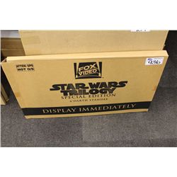 STAR WARS TRILOGY 6' DARTH STANDEE NEW IN BOX