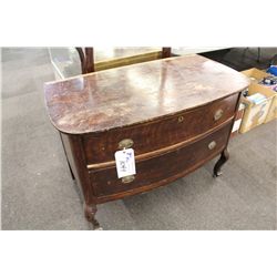 ANTIQUE VANITY WITH TILTING MIRROR