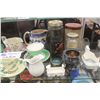 Image 2 : LOT OF ASSORTED CUPS, SAUCERS AND SERVING DISHES AND OTHER COLLECTIBLES