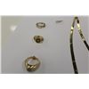 Image 2 : ONE 14KT YELLOW GOLD HERRING BONE LINK CHAIN REPLACEMENT VALUE $1200, ONE 10KT YELLOW GOLD AND