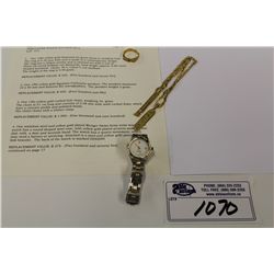 ONE 10KT YELLOW GOLD DIAMOND SET GENTS DRESS RING REPLACEMENT VALUE $525, ONE 18KT YELLOW GOLD