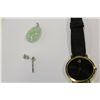 Image 3 : ONE MENS MOVADO WRISTWATCH REPLACEMENT VALUE $695, ONE YELLOW GOLD PLATED MOVADO MENS WATCH