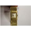 Image 3 : ONE LADIES 18KT GOLD VINTAGE STYLE WRIST EXA WATCH. THE WATCH IS A TOTAL 35.0 GRAM (INCLUDING