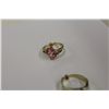 Image 3 : ONE LADIES 14KT YELLOW GOLD NATURAL AMETHYST AND DIAMOND SET RING. REPLACEMENT VALUE $850, ONE