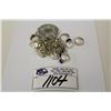 Image 1 : ASSORTED STERLING SILVER AND NON STERLING RINGS AND NEKLACES