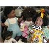 Image 1 : 4- Misc. Colored Porcelain Dolls.