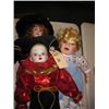 Image 2 : 3 Vintage Porcelain Dolls