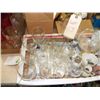 Image 3 : Box Lot Misc. Glassware, salt and pepper shakers,