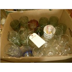 Box Lot of Misc. Glasses