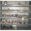 Image 1 : Wood Shelf Unit Misc. Figurines, All Contents