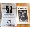 Image 1 : TRUMAN CAPOTE SILVER POSTER - AT LINCOLN CENTER