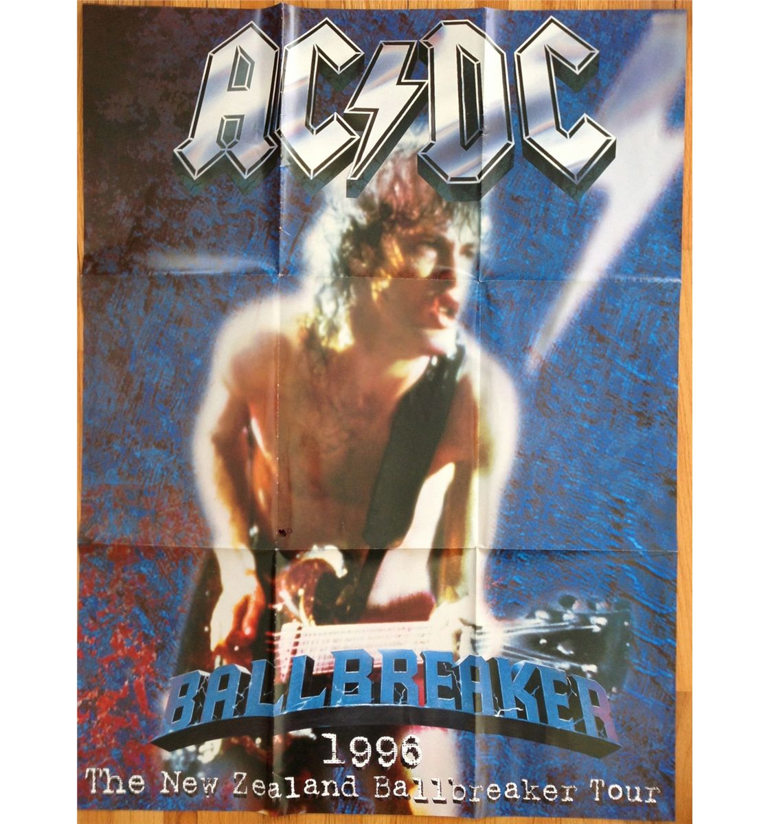 AC/DC BALLBREAKER TOUR POSTER - 1996
