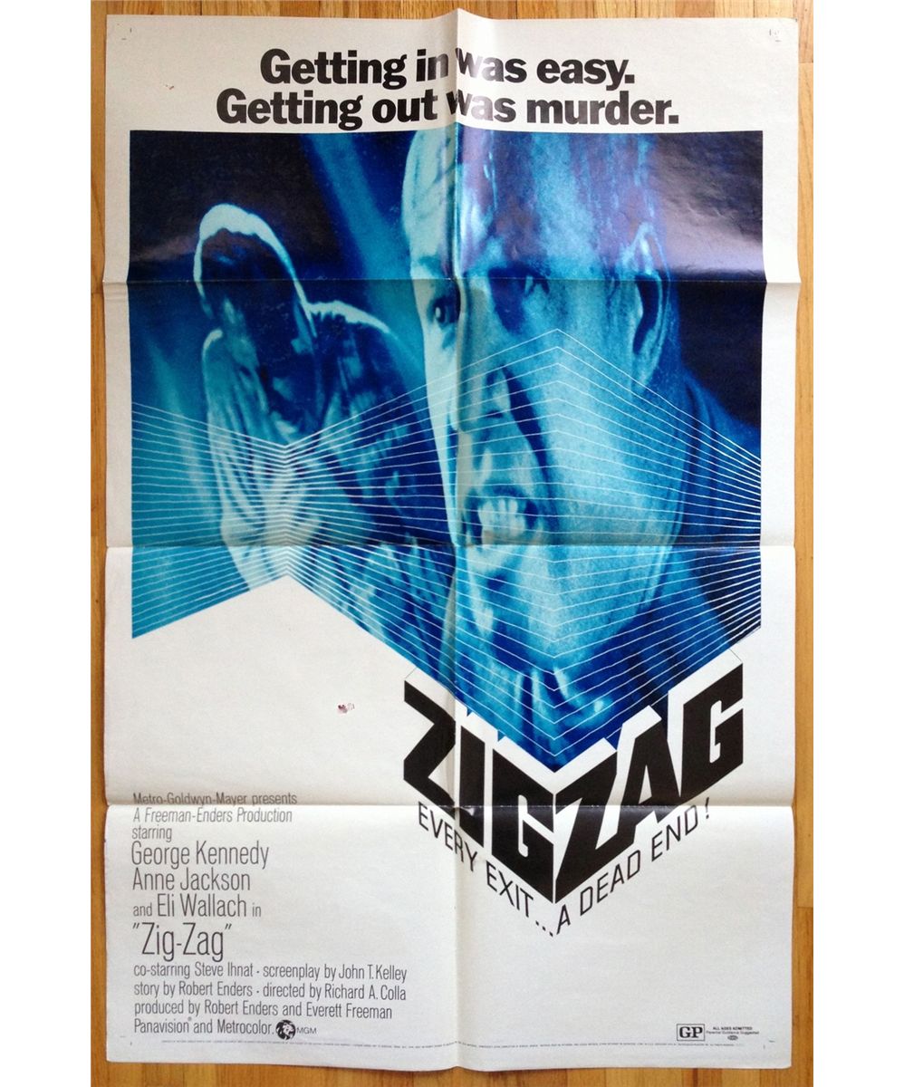 ZIG ZAG - 1-sheet movie poster - 1970