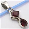 Image 1 : 7.10g Pandent of Garnet Sterling Silver