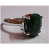 Image 1 : 3.50g Ring of Emerald in silver