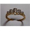 Image 1 : Ring of Diamond 0.12 Ctw in 2.17g 18kt Yellow Gold