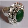 Image 2 : 8.210g Emerald Ring Sterling Silver