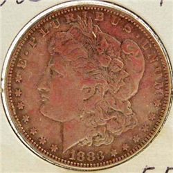 1883-P MORGAN SILVER DOLLAR