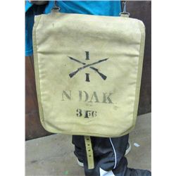 US INDIAN WARS ARMY NORTH DAKOTA INFANTRY BACK PACK