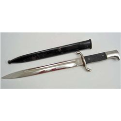GERMAN NAZI FIRE POLICE BAYONET W/ SCABBARD