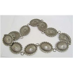 OLD WEST NAVAJO INDIAN ERA CONCHO BELT