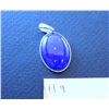 Image 1 : Beautiful Lapis Lazuli Pendant ***Set in .925 Sterling Silver***