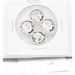 4x .999 U.S Mint Indian Head Silver Coins