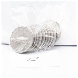 10x Old Canadian One Dollar Coins