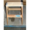 Small wooden step stool