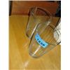 Image 1 : 2 clear glass large vases