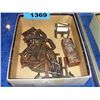 Image 1 : BOx of assorted collectors metal plaques and 2