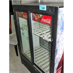 Coca cola double sided cooler