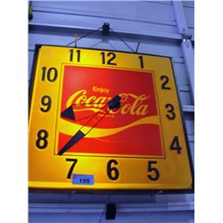 vintage large original enjoy coca cola light up