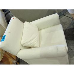 Contemporary accent chair with cushion